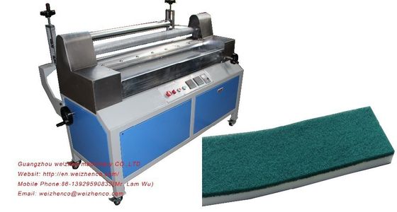 AC380/50HZ Vertical Sponge Foam Cutting Machine con funzione di laminazione della colla di fusione a caldo