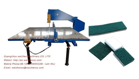AC380/50HZ Vertical Sponge Foam Cutting Machine con funzione di laminazione della colla di fusione a caldo