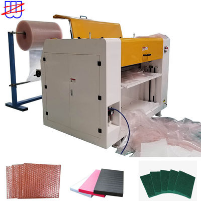Intelligent Bubble Wrap Air Bubble Film Cutting and Slitting Machine con alimentazione automatica