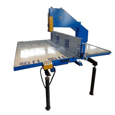 Tagliatore manuale a lama verticale per la distribuzione di tappetini di gomma di pelle di plastica EPE