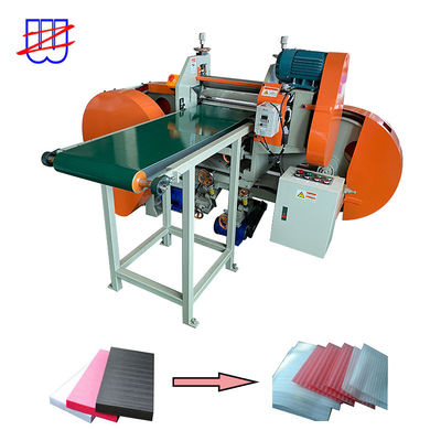 900 mm Macchina automatica di spaccatura di gomma di schiuma di polietilene EPE EVA XPE CR EPDM 4 kW
