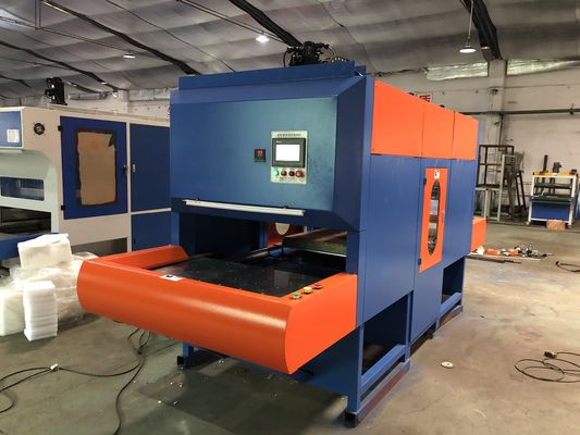 Laminatore di fogli di schiuma EPE a doppia alimentazione singola con funzione di incollaggio automatico
