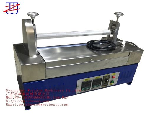 Macchina per la laminazione della colla a fusione a caldo EPE/EVA a doppio rullo da 800 mm per le esigenze del cliente